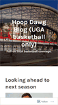 Mobile Screenshot of hoopdawgblog.com